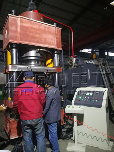 手動液壓機(jī)調(diào)試